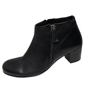 NEW ECCO Shape M 35 Women's Leather Ankle Boot Black - US 10, EU 41